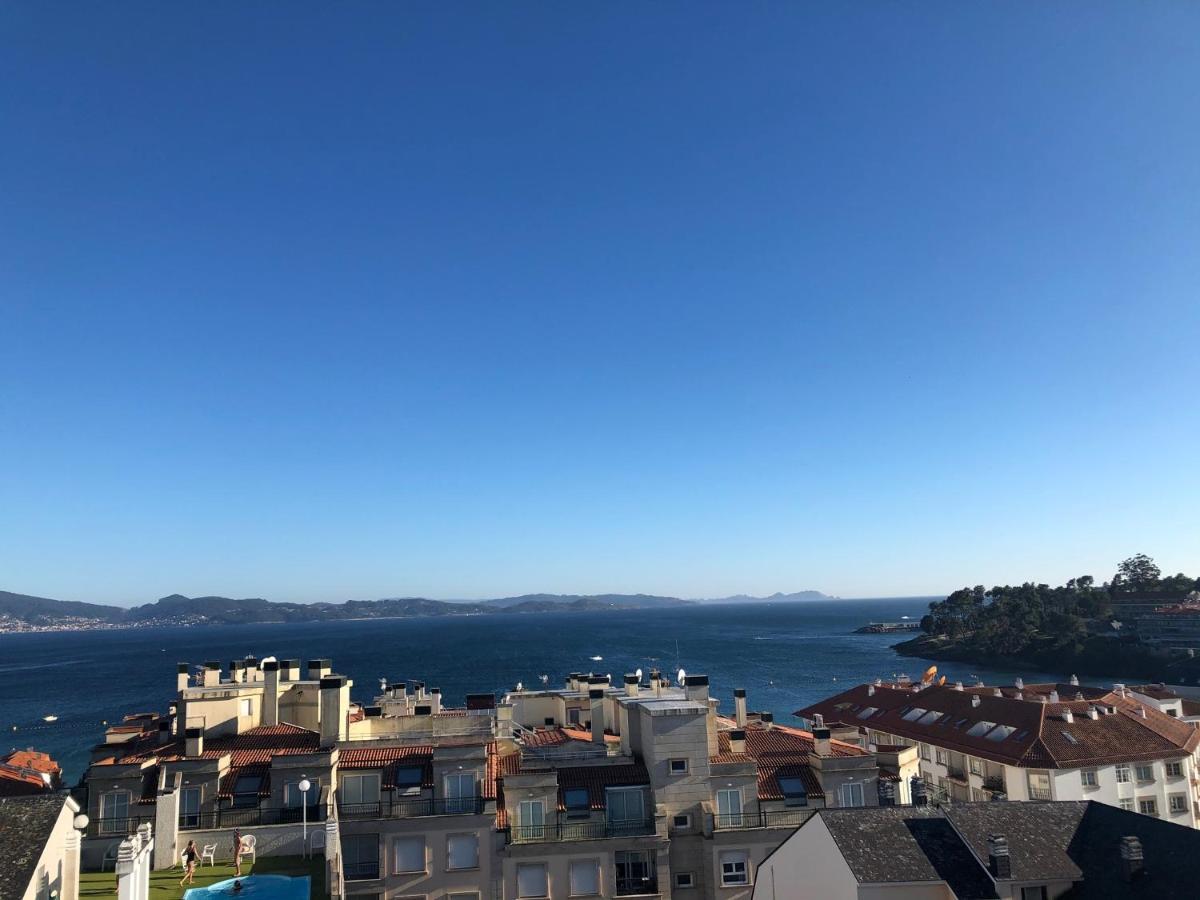 Апартаменты Enjoy Sanxenxo,200M Playa, Balcon Vistas Cies, Piscina & Terraza Azotea,2 Plazas Garaje, 2 Banos, Muy Luminoso, Muy Tranquilo,Muy Equipado, Centrico Экстерьер фото