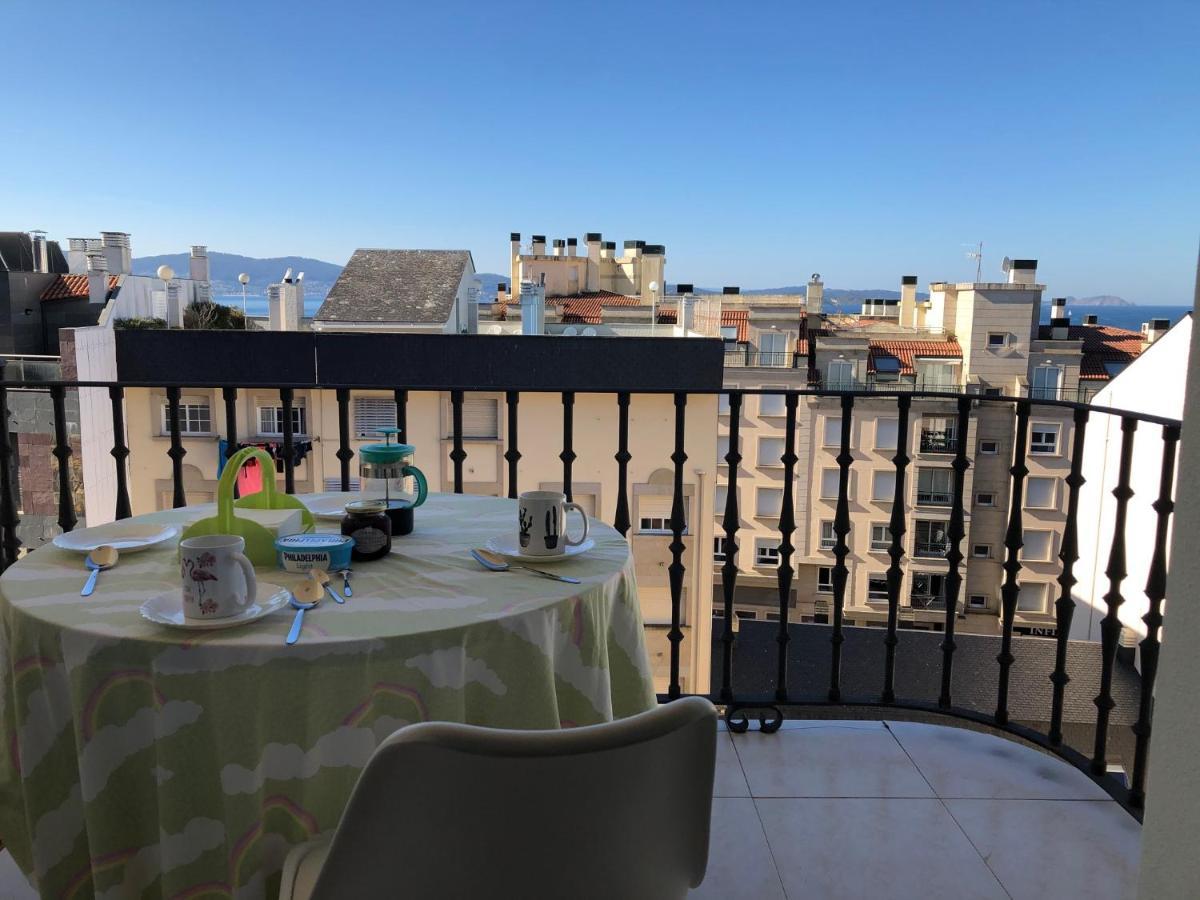 Апартаменты Enjoy Sanxenxo,200M Playa, Balcon Vistas Cies, Piscina & Terraza Azotea,2 Plazas Garaje, 2 Banos, Muy Luminoso, Muy Tranquilo,Muy Equipado, Centrico Экстерьер фото
